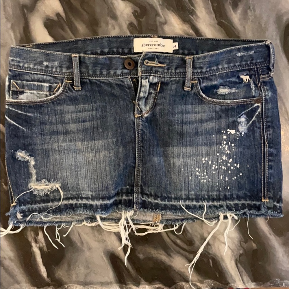 Jean skirt- Abercrombie kids